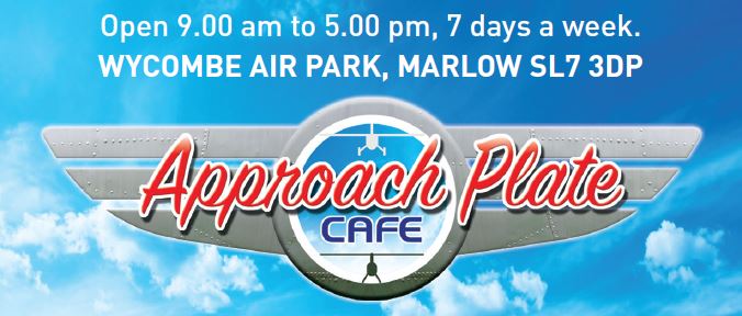 Approach Plate Airfield Cafe London High Wycombe Airport Opening